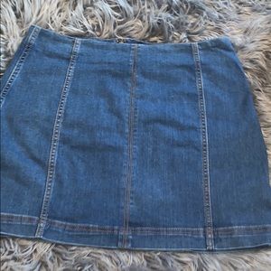Denim skirt